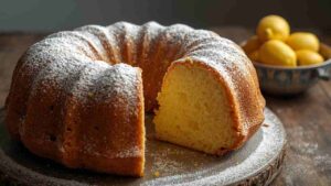 Ciambellone soffice al limone