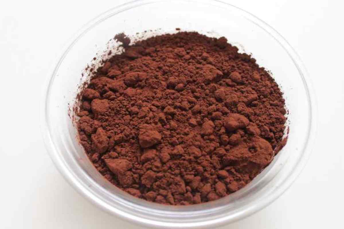 cacao in una ciotola