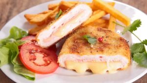 Cordon bleu pollo e mozzarella