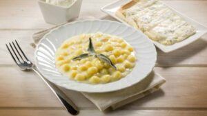 Gnocchi gorgonzola e noci