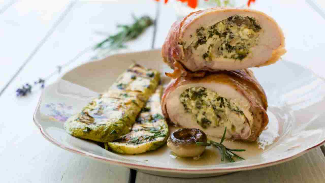Involtini di pollo