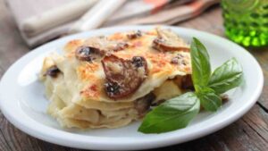 Lasagna con i funghi