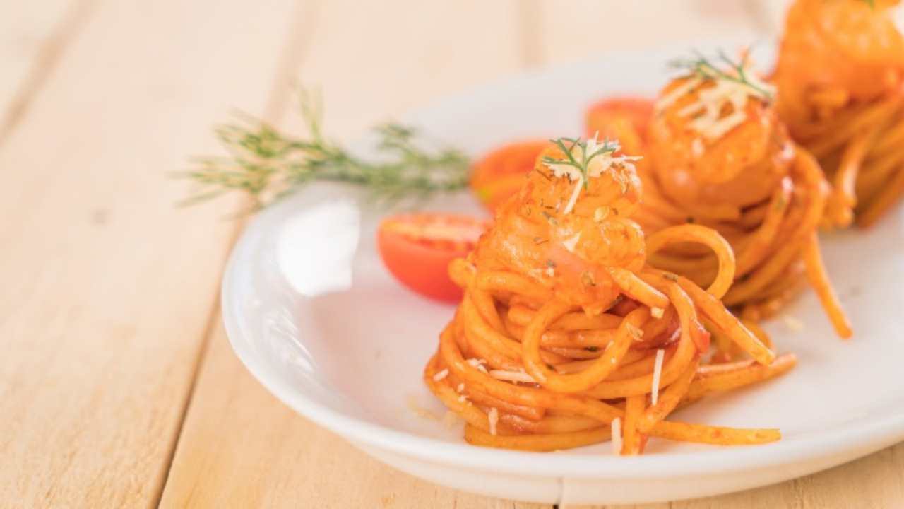 Spaghetti ai gamberi