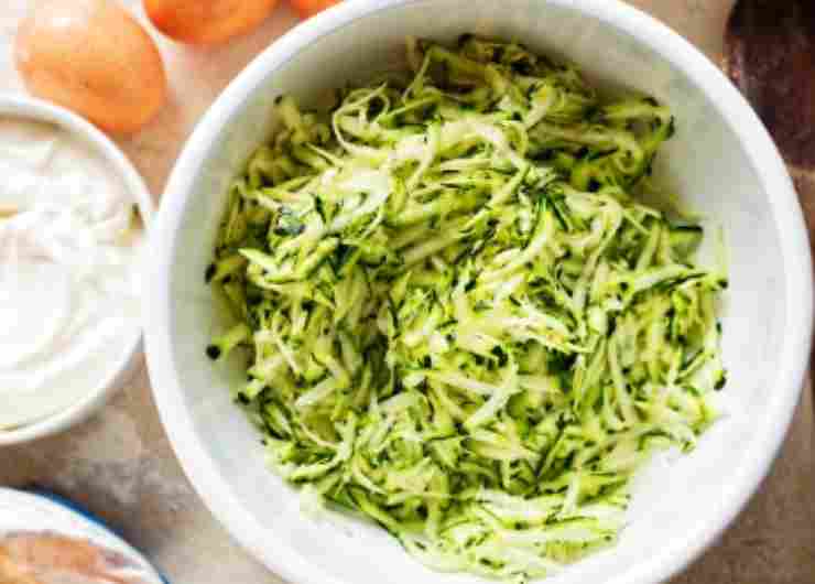 Zucchine grattugiate