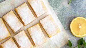 brownies al limone