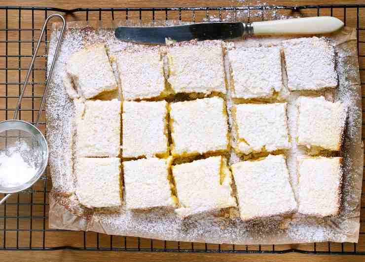 brownies al limone