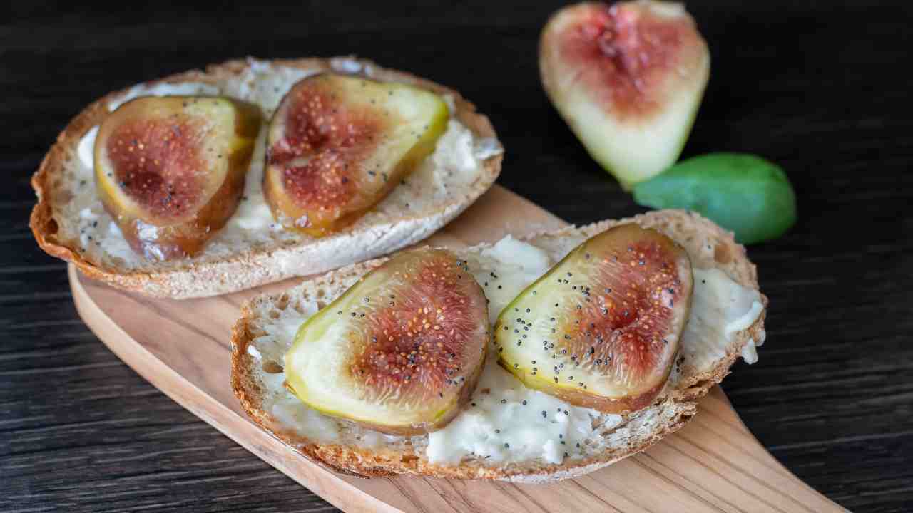 crostini fichi e gorgonzola