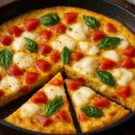 frittata margherita in padella
