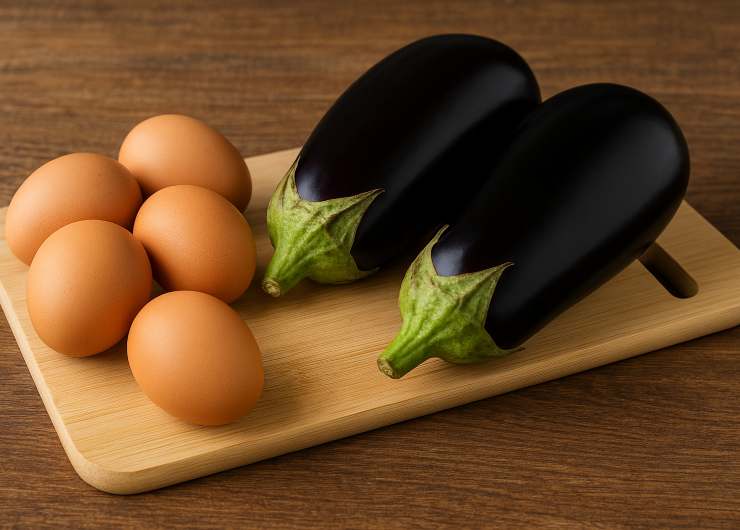 ingredienti frittata melanzane