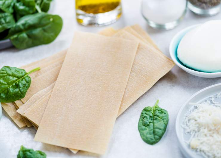ricotta spinaci lasagne