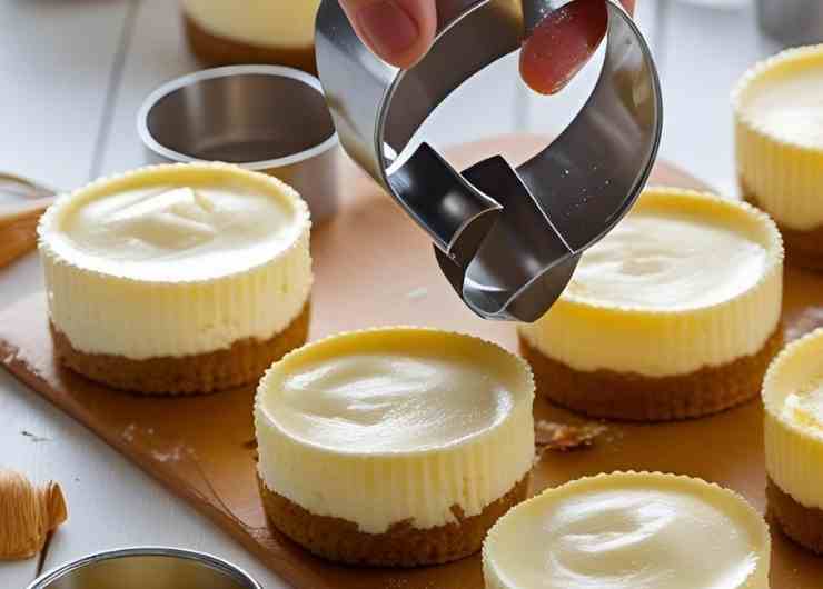 mini cheesecake con I pomdorini 