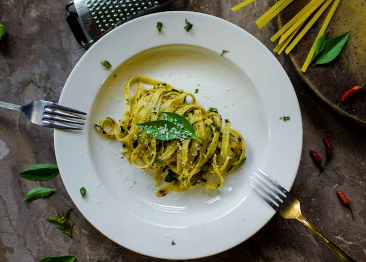 piatto di tagliatelle