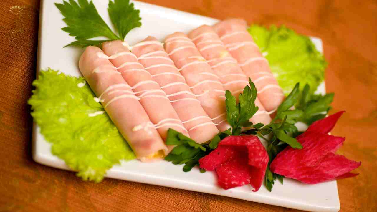 involtini prosciutto cotto