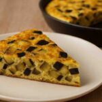 fetta di frittata melanzane