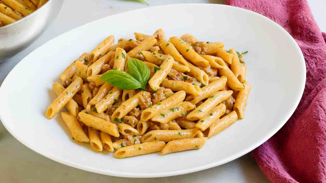 piatto di pasta alla montecarlo