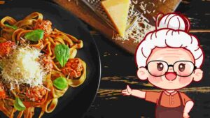 tagliatelle e grafica nonna