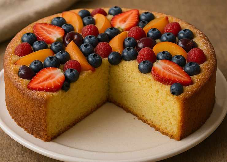 torta alla frutta estiva