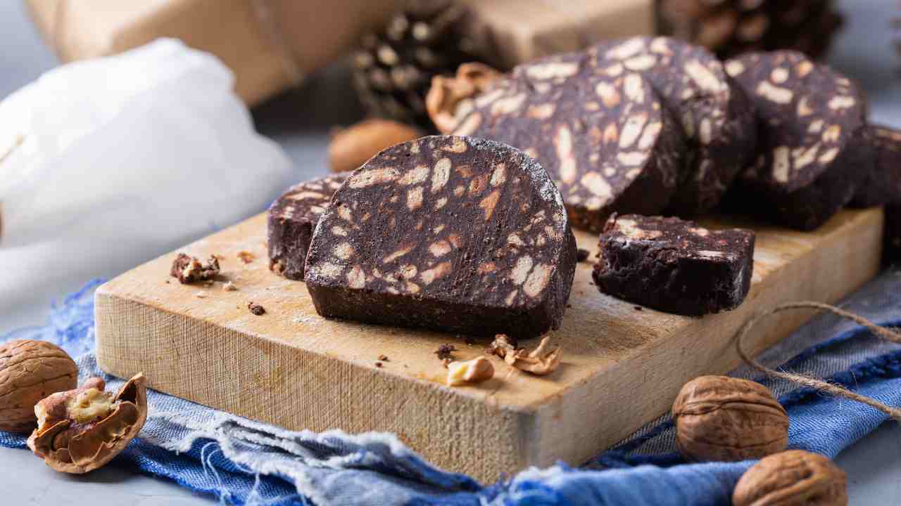 salame cioccolato al caffè