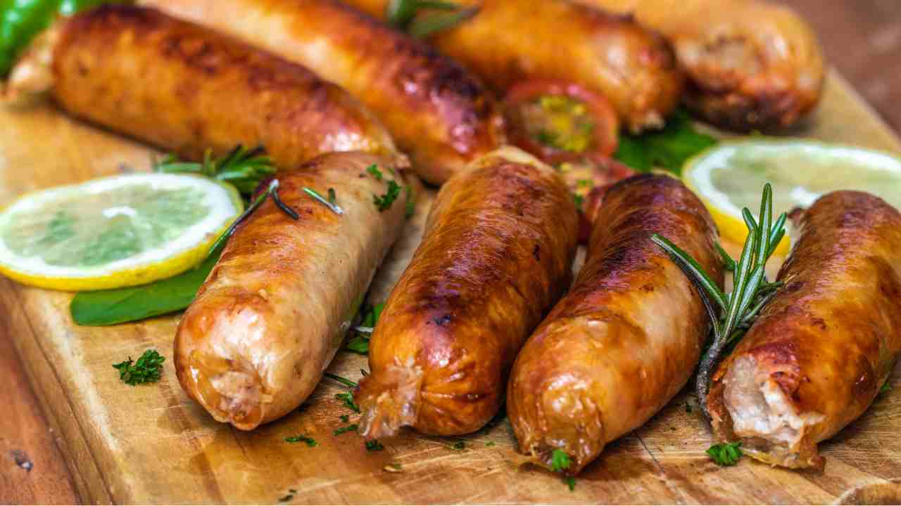 salsiccia friggitrice aria