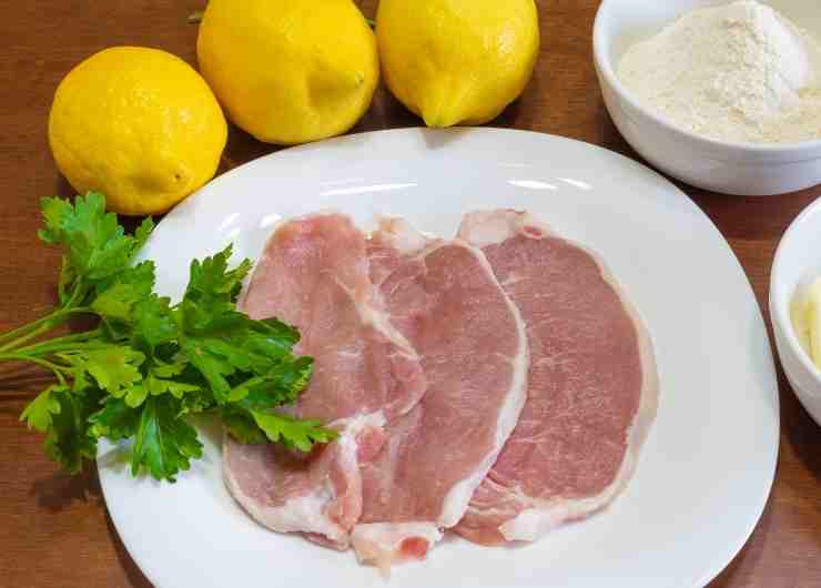 scaloppine al limone