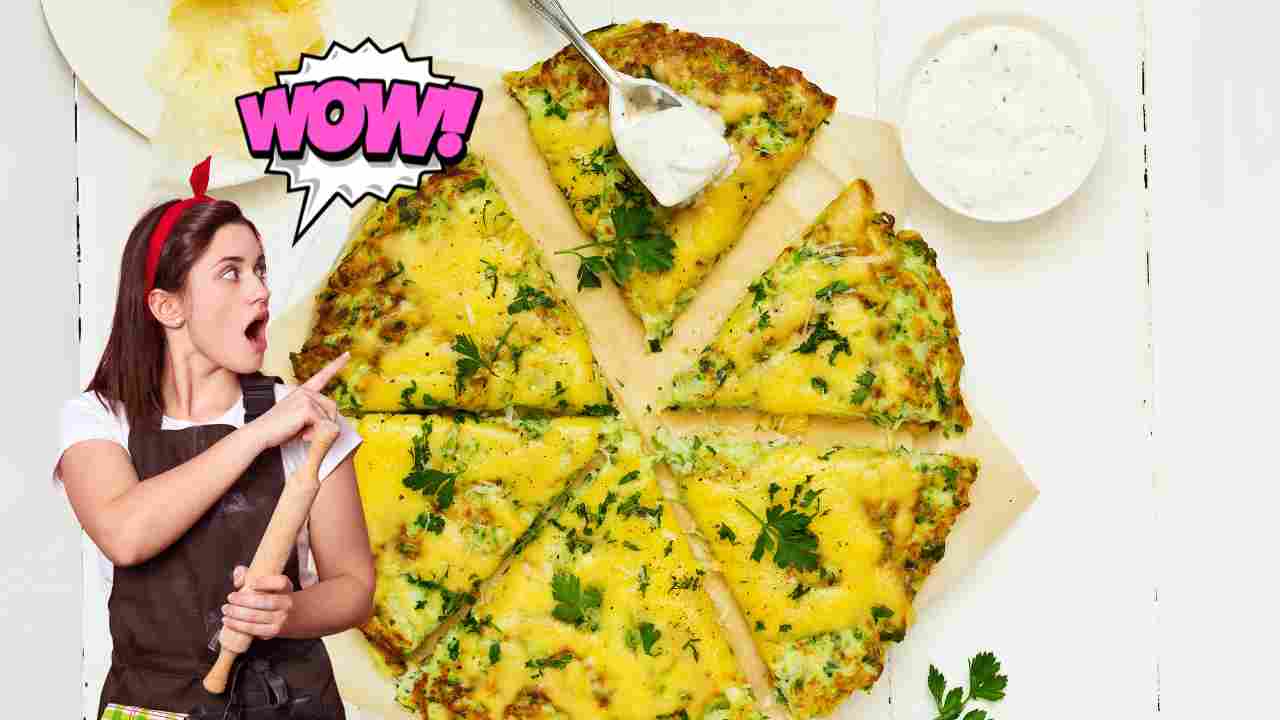 schiacciata zucchine donna wow