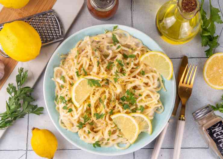 spaghetti al limone