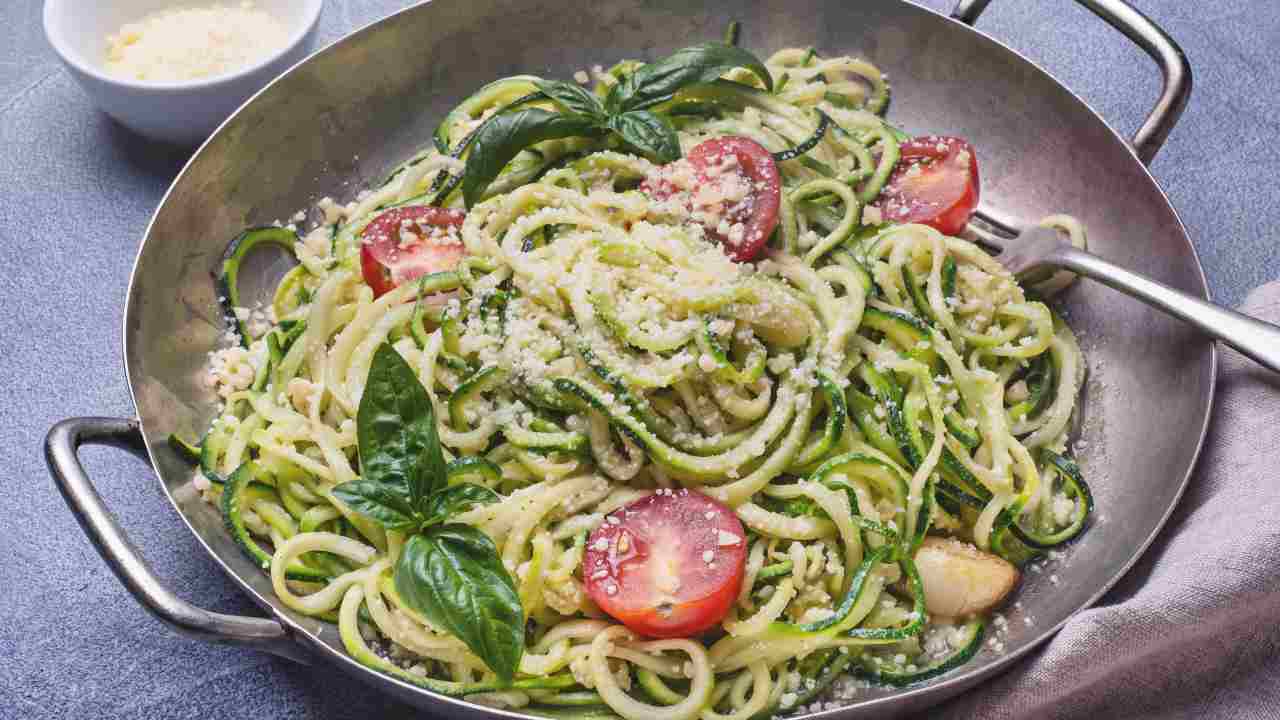 spaghetti zucchine