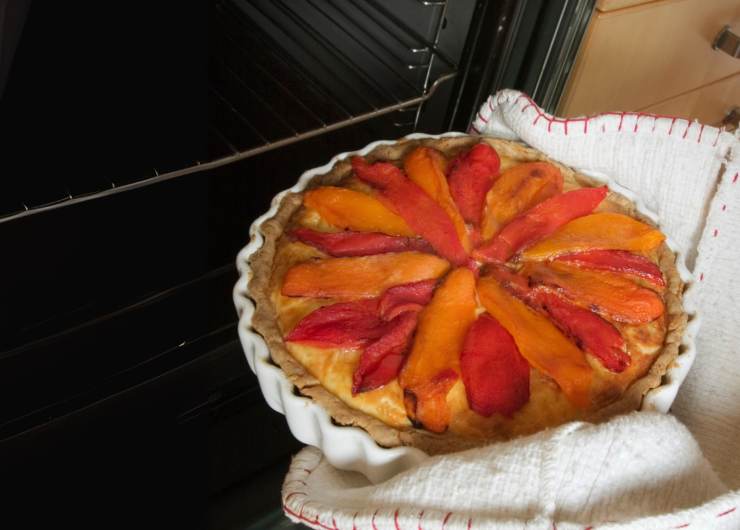 sfornare torta salata peperoni