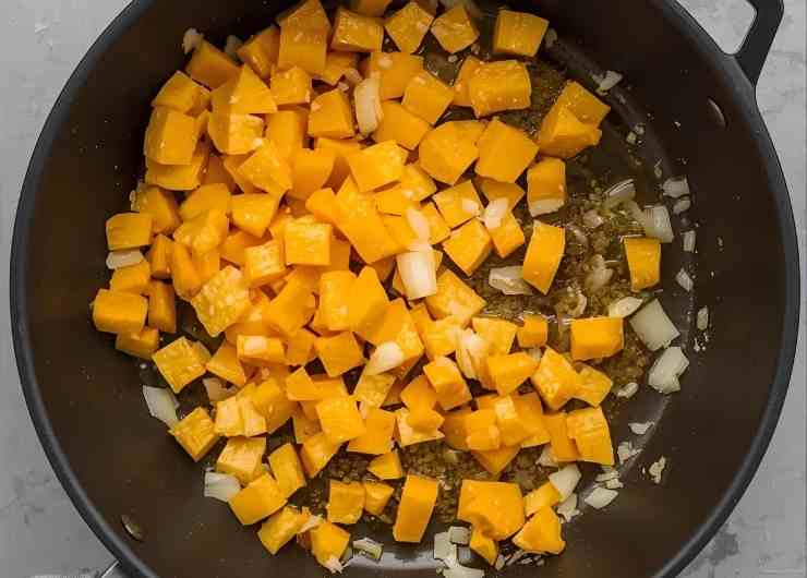 zuppa ceci e zucca