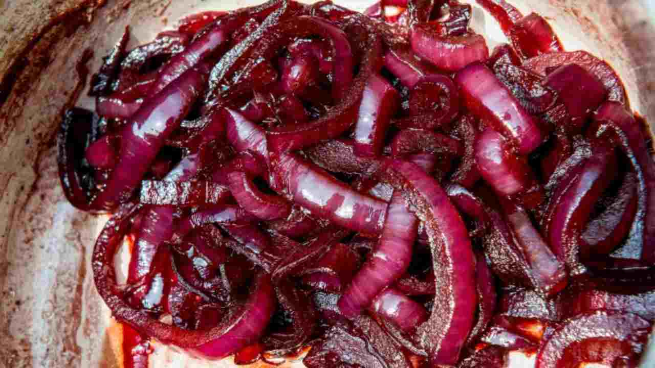 Cipolle rosse caramellate