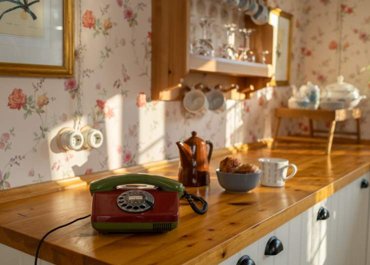 piano cucina con pochi accessori
