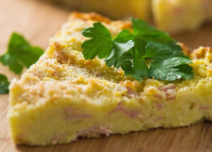 fetta di gateau di patate