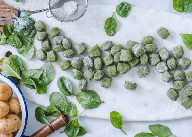 gnocchi ricotta e spinaci