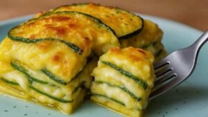 parmigiana bianca di zucchine e patate