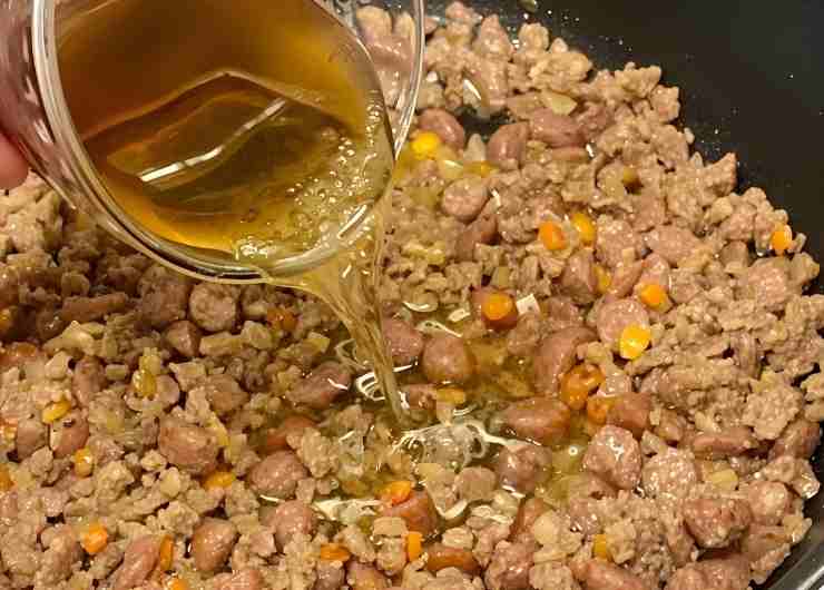 pasta birra salsiccia