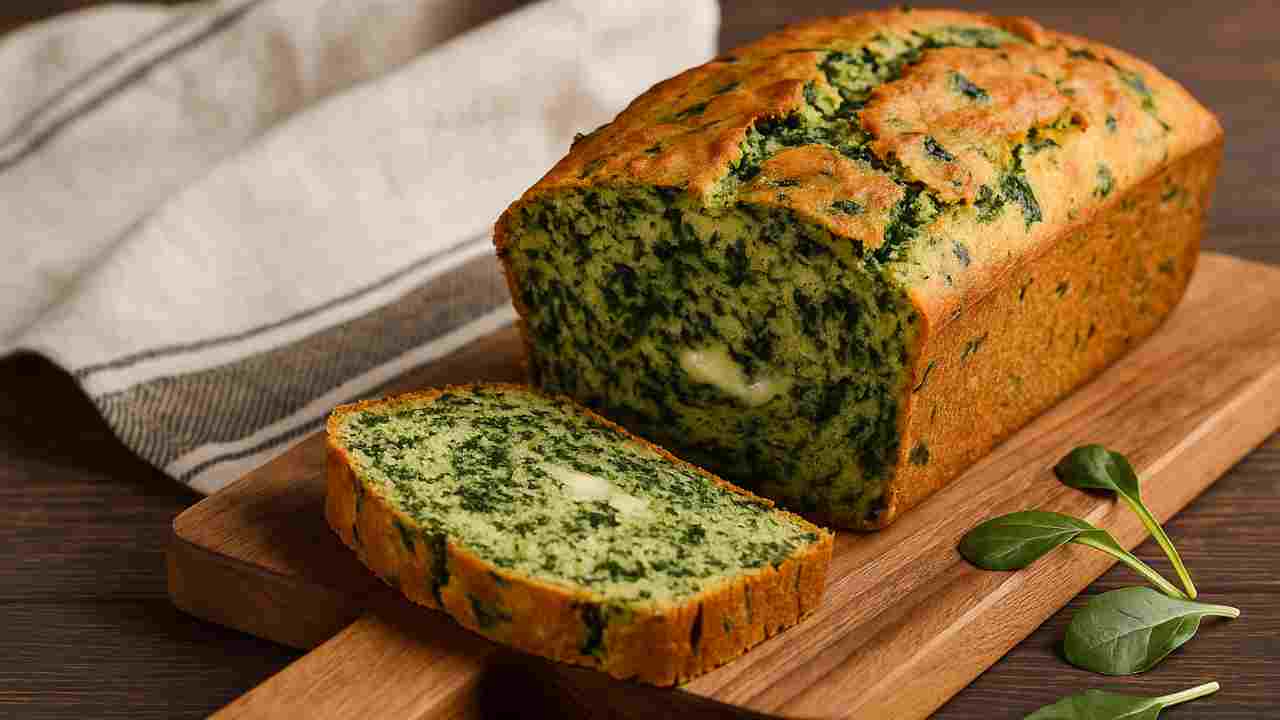 plumcake spinaci