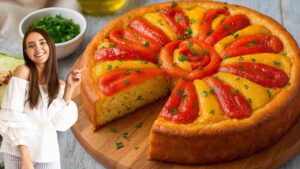torta salata peperoni donna indica